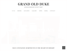 Tablet Screenshot of grandoldduke.com.au